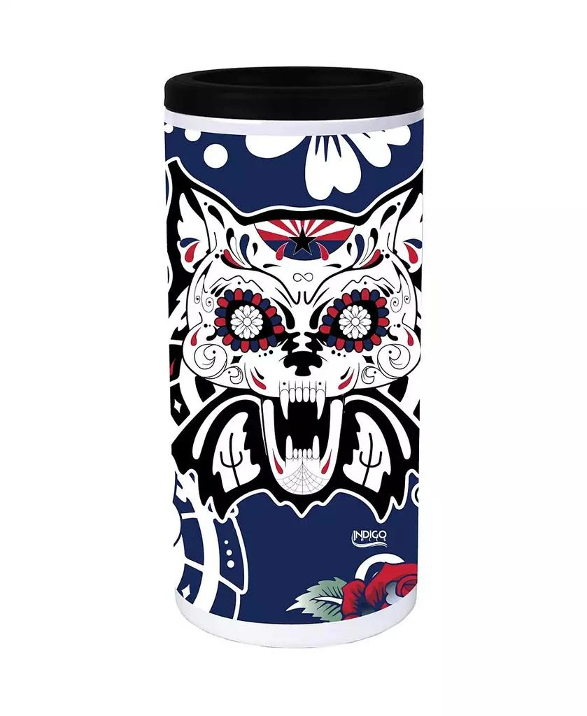 商品Indigo Falls|Arizona Wildcats Dia Stainless Steel 12 Oz Slim Can Cooler,价格¥259,第2张图片详细描述