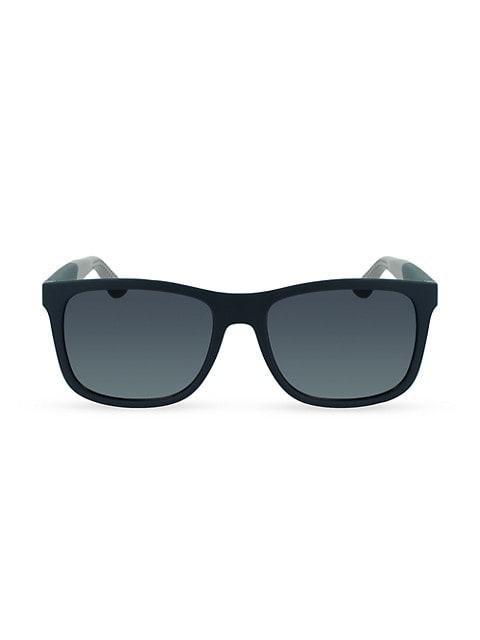 Italian Lifestyle Modified Rectangle 56MM Sunglasses商品第1张图片规格展示