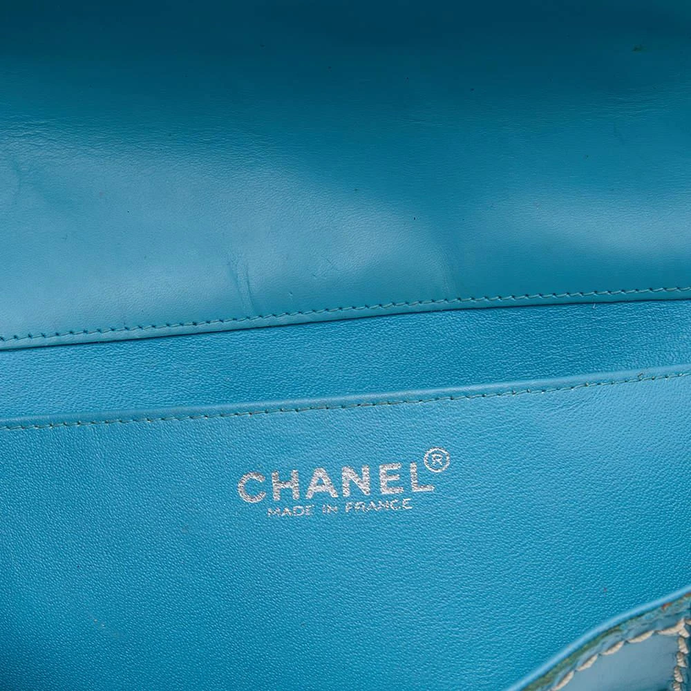 Chanel Light Blue Leather Vintage Square Wild Stitch Bag 商品