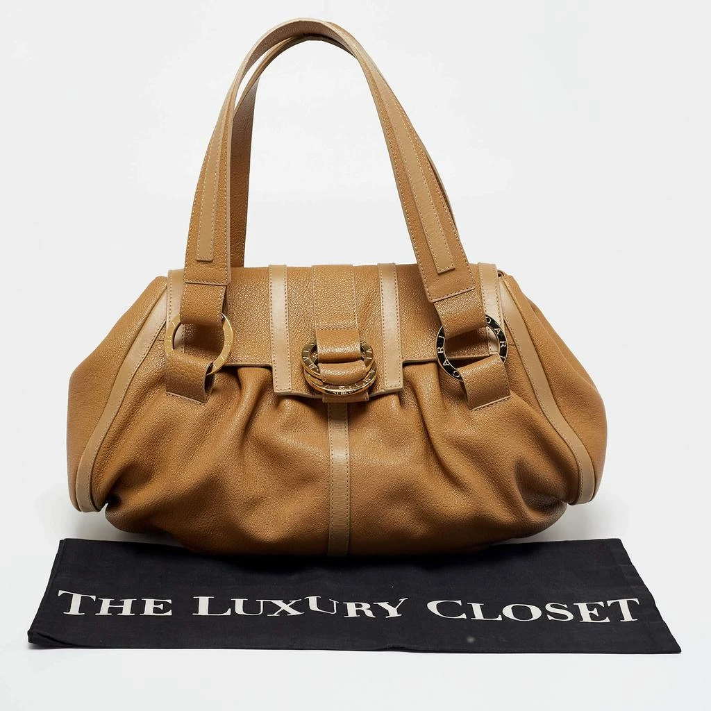 Bvlgari Tan Leather Chandra Shoulder Bag 商品