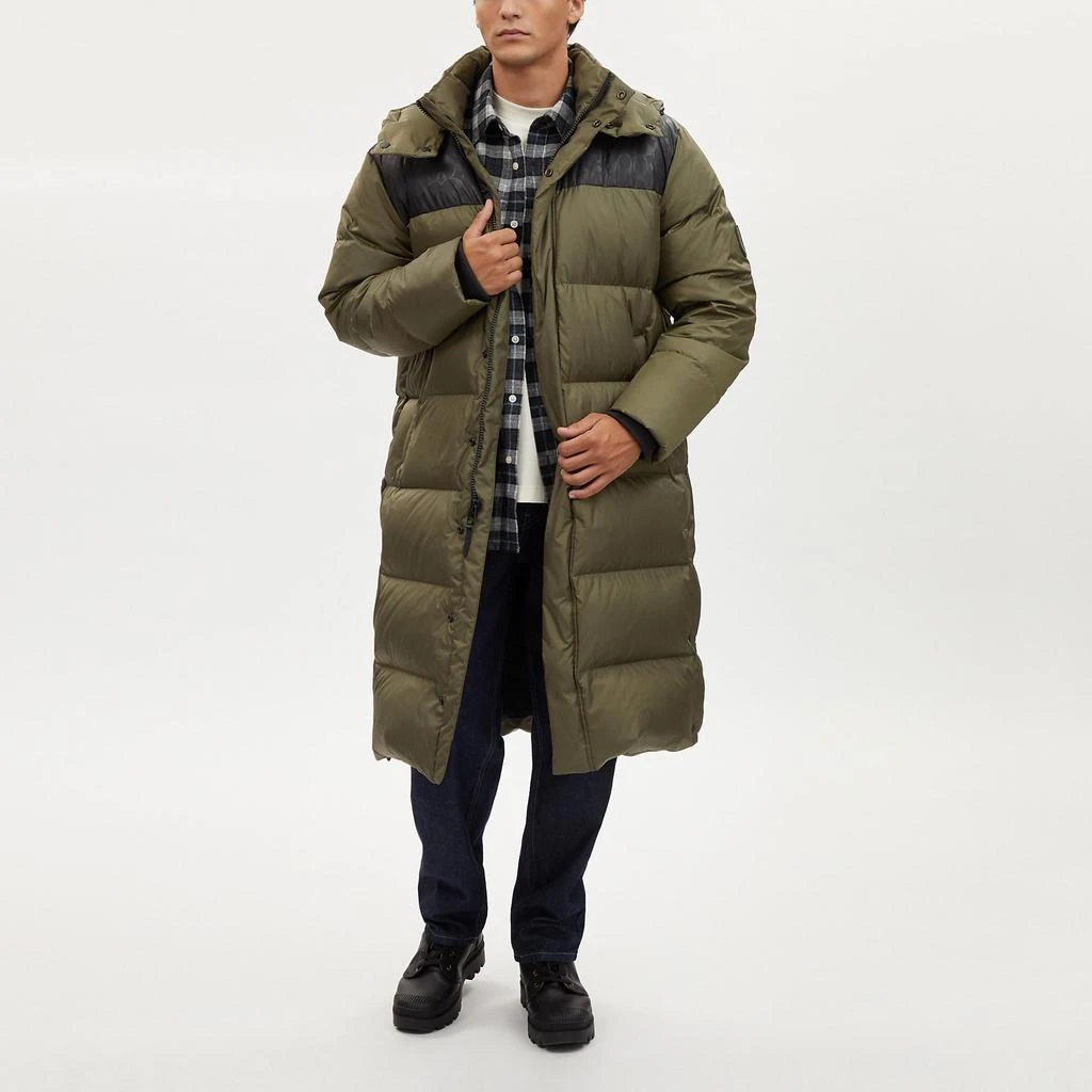 商品Coach|Coach Outlet Long Puffer Jacket,价格¥2118,第2张图片详细描述