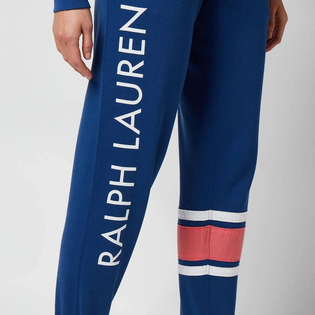 商品Ralph Lauren|Polo Ralph Lauren Women's Side Logo Sweatpants - Beach Royal,价格¥247,第5张图片详细描述