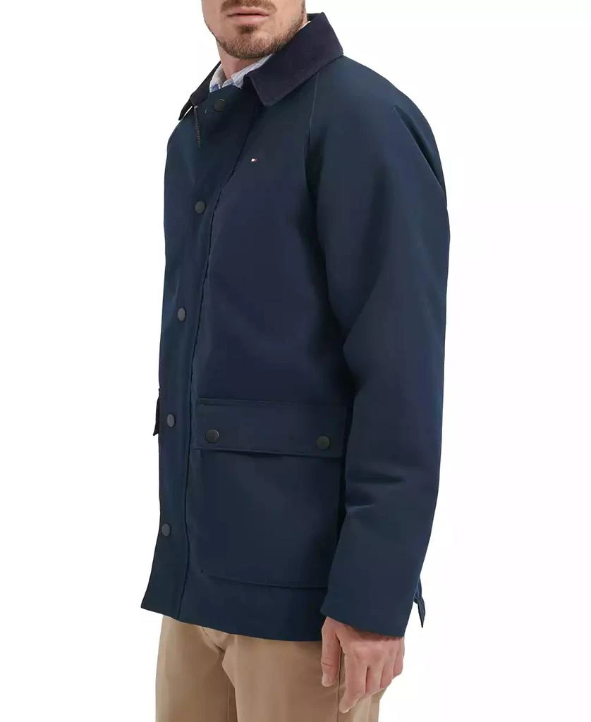 商品Tommy Hilfiger|男款 Barn 灯芯绒领长袖夹克,价格¥405,第3张图片详细描述