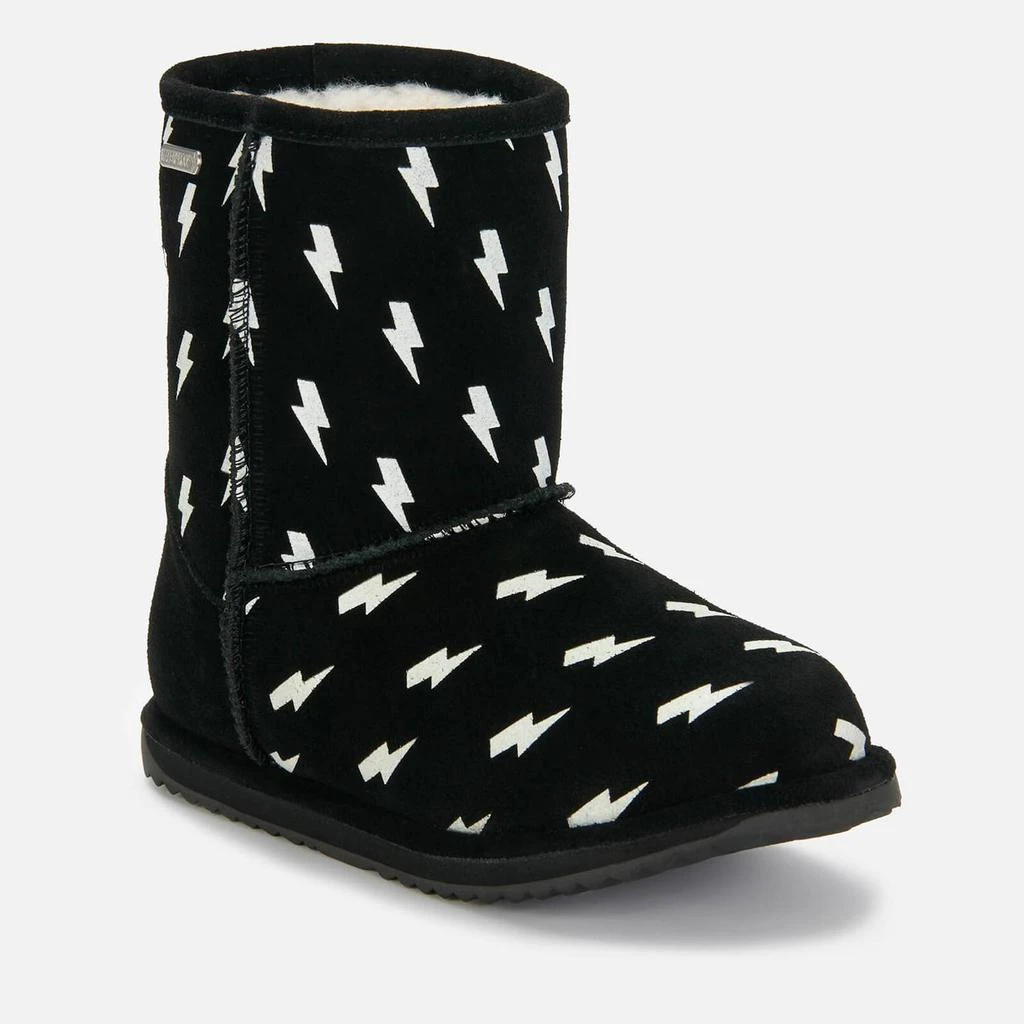 商品EMU Australia|EMU AUSTRALIA KIDS' LIGHTNING BOLT BRUMBY WATERPROOF BOOTS - BLACK,价格¥138,第2张图片详细描述