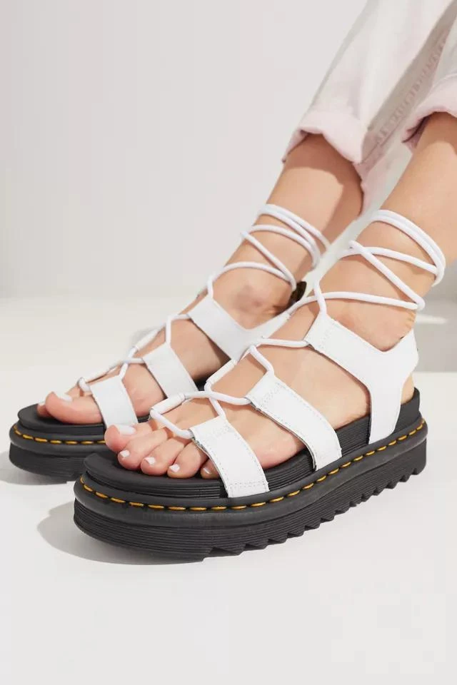 商品Dr. Martens|Dr. Martens Nartilla Gladiator Leather Sandal,价格¥756,第1张图片