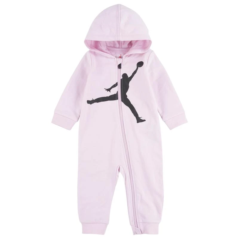 商品Jordan|Jordan Jumpman Hooded Coverall - Girls' Infant,价格¥263,第1张图片