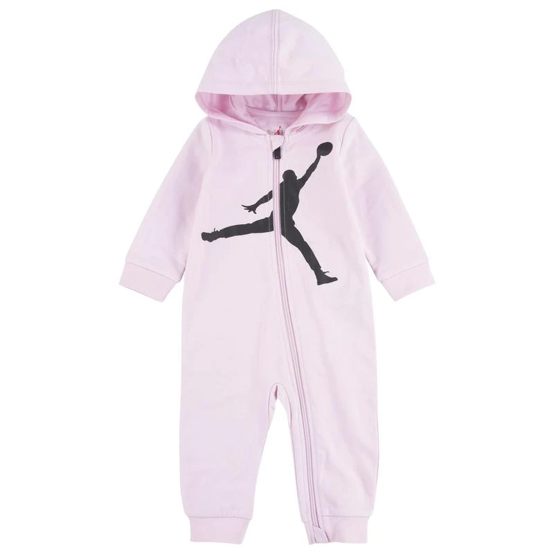 商品Jordan|Jordan Jumpman Hooded Coverall - Girls' Infant,价格¥154,第1张图片