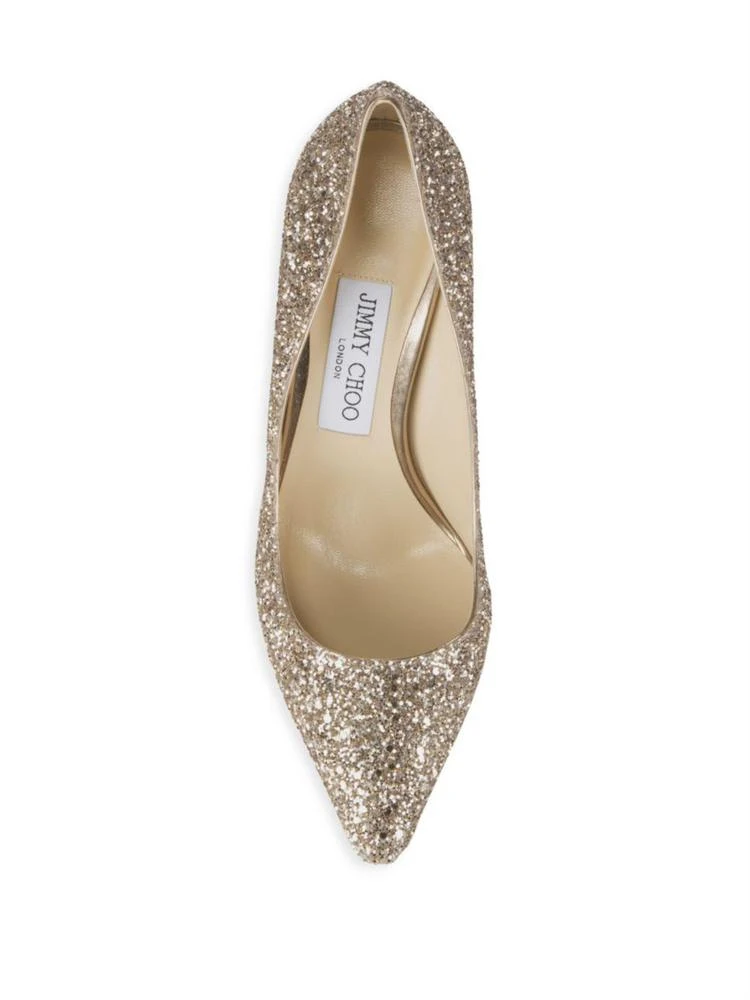 商品Jimmy Choo|闪亮尖头高跟鞋,价格¥2004,第4张图片详细描述