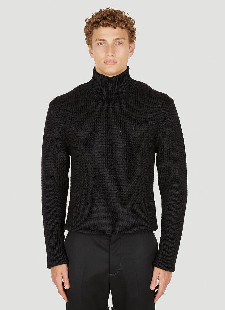 Jil Sander High-Neck Long-Sleeved Sweater商品第1张图片规格展示