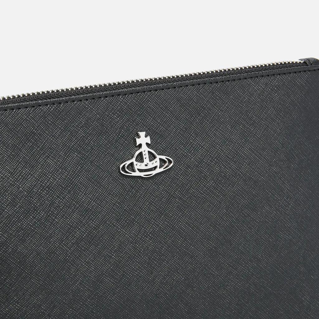 商品Vivienne Westwood|Vivienne Westwood Logo-Embellished Vegan Leather Pouch,价格¥1219,第6张图片详细描述