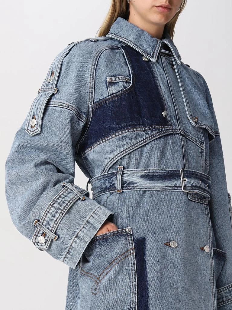 商品Moschino Jeans|Moschino Jeans trench coat for woman,价格¥3601,第5张图片详细描述