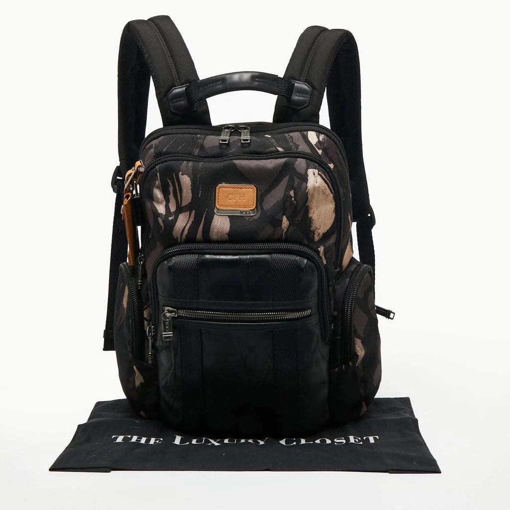 Tumi Multicolor Camo Print Nylon and Synthetic Leather Nellis Backpack 商品