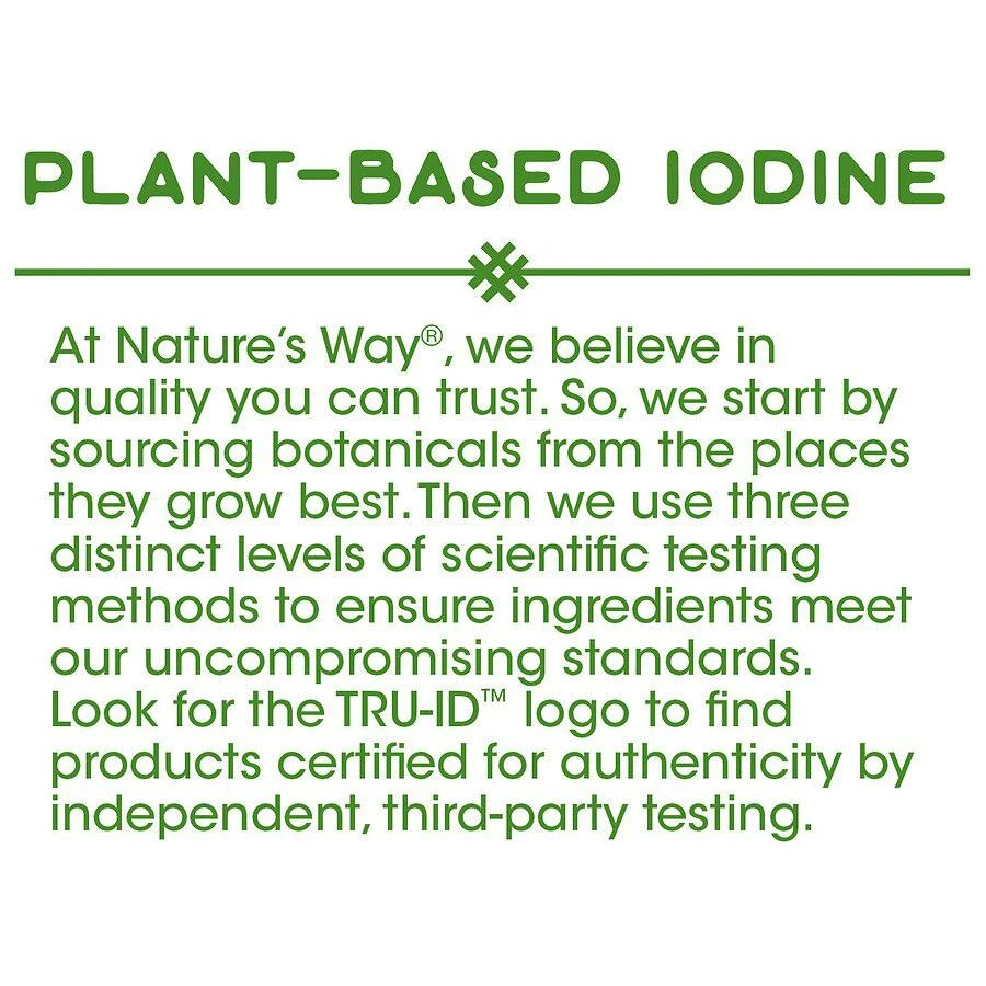 商品Nature's Way|Bladderwrack 580 mg Vegan Capsules,价格¥100,第5张图片详细描述
