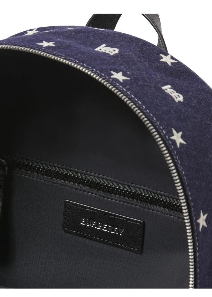 商品Burberry|Star and monogram motif denim backpack,价格¥6097,第3张图片详细描述