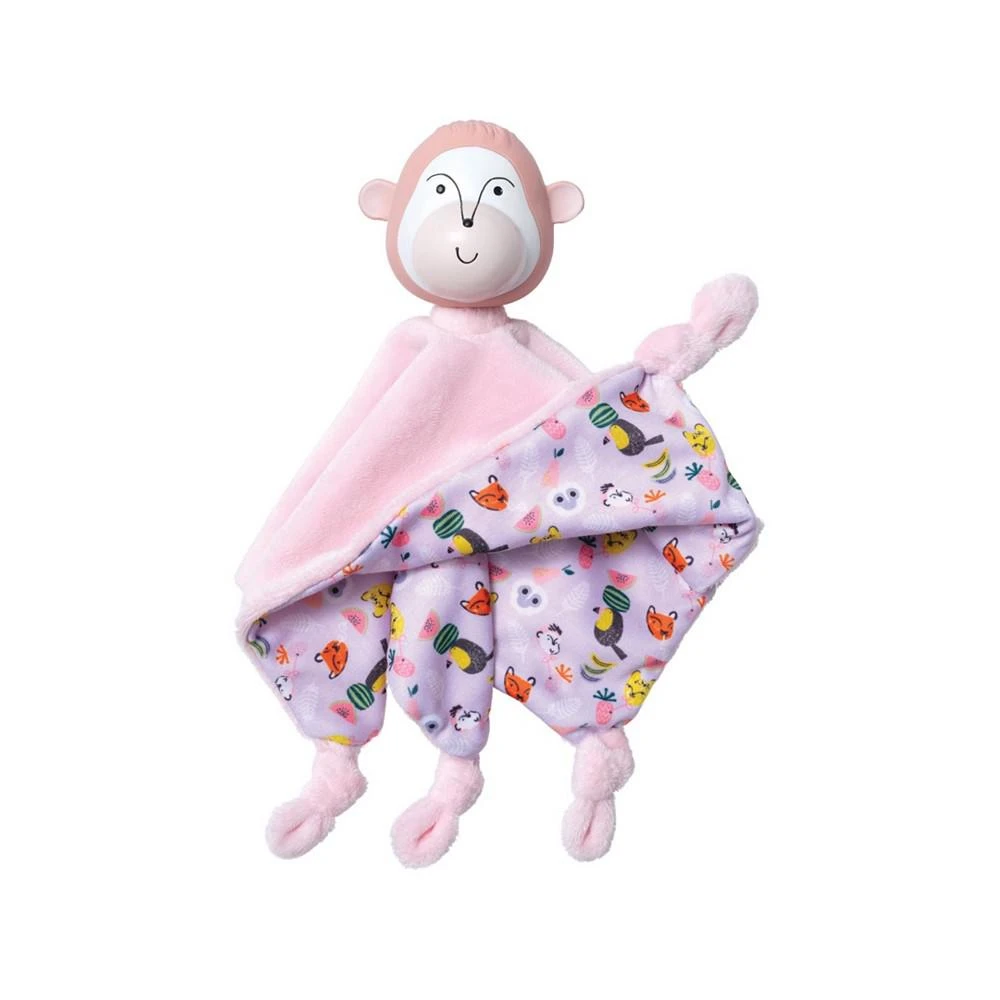 商品First and Main|Manhattan Toy Company Fruity Paws Momo Monkey Baby Soothing Lovie with Head Teething Toy,价格¥195,第4张图片详细描述