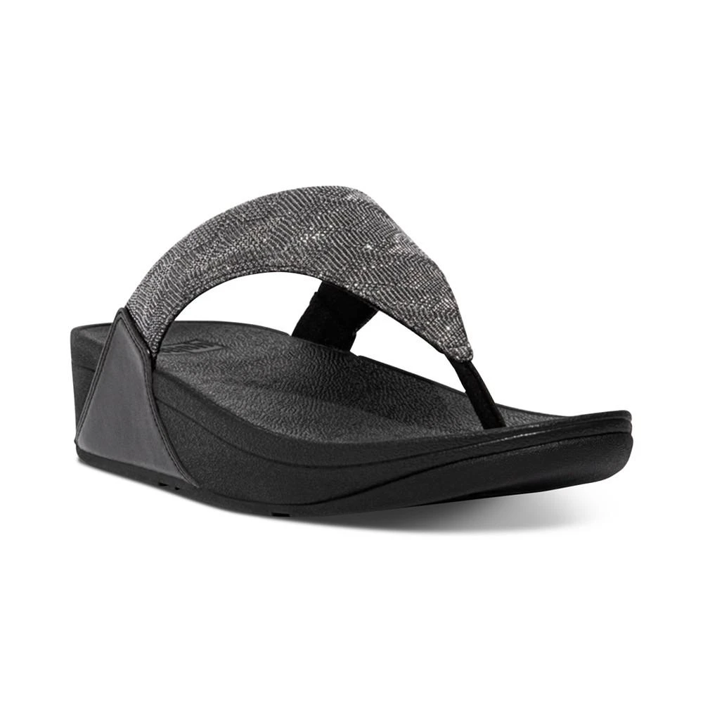 商品FitFlop|Women's Lulu Glitz Toe-Post Sandals,价格¥564,第1张图片