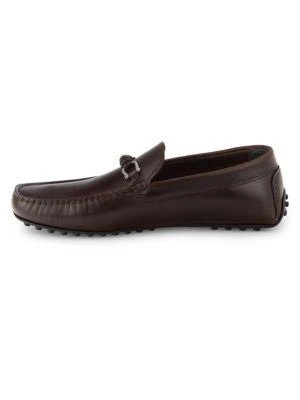 商品Bruno Magli|Torro Leather Bit Driving Loafers,价格¥750,第4张图片详细描述