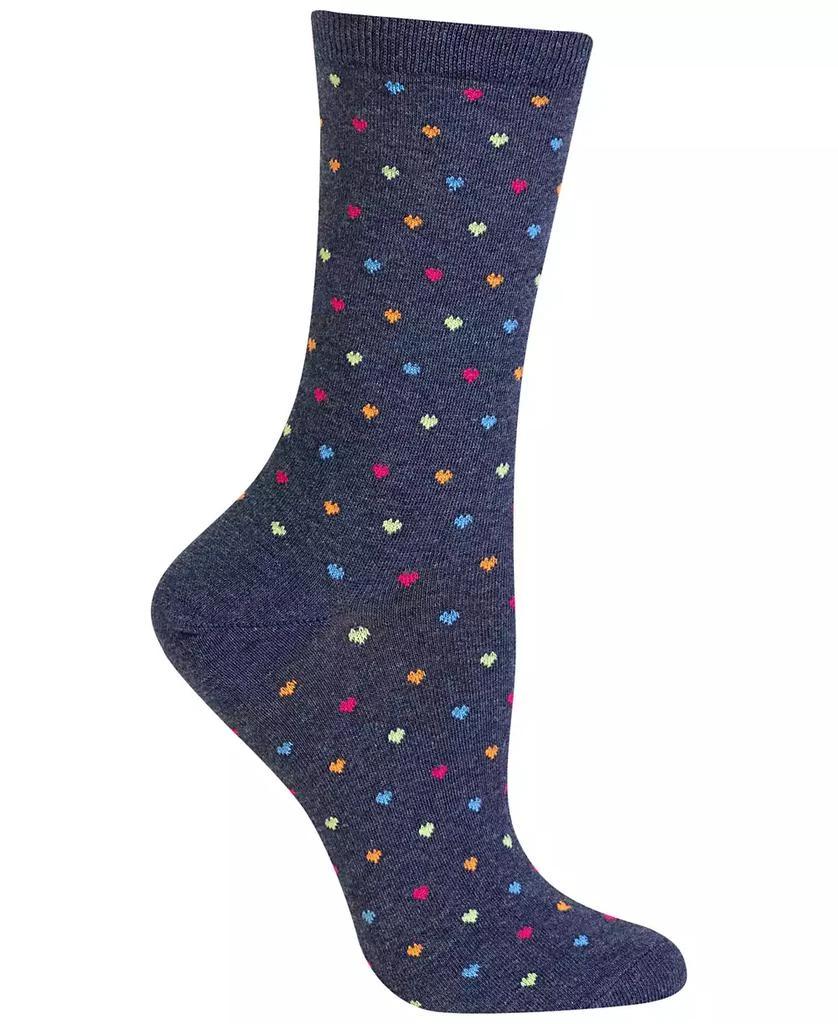 商品Hot Sox|小心心袜子Hot Sox Women's Tiny Hearts Trouser Socks,价格¥68,第1张图片