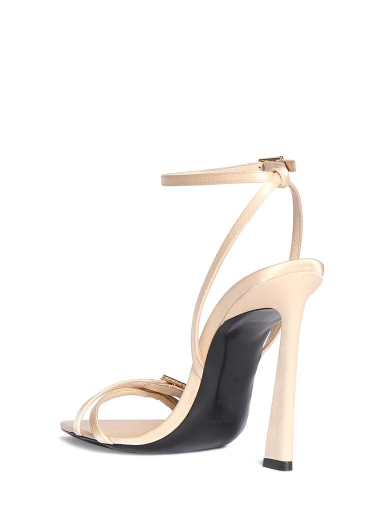 商品Yves Saint Laurent|110mm New Nuit Crepe Satin Sandals,价格¥8812,第3张图片详细描述