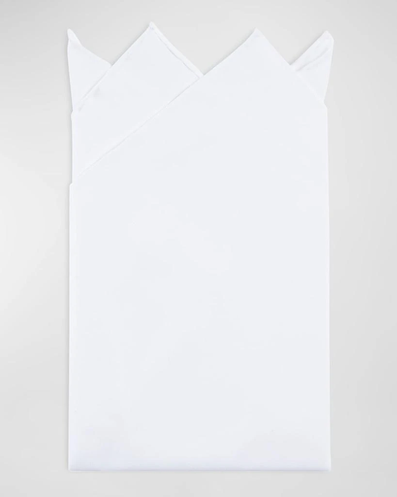商品Stefano Ricci|Men's Pre-Folded Cotton Handkerchief,价格¥572,第2张图片详细描述
