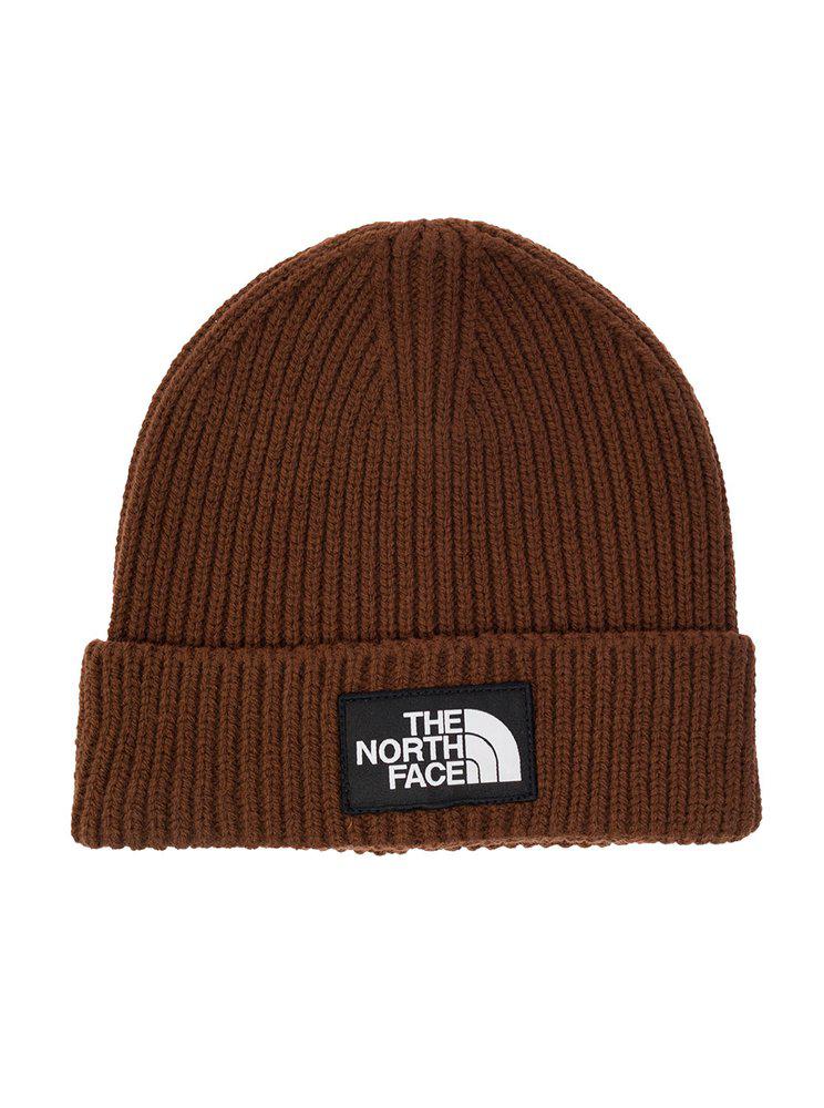 The North Face Logo Box Cuffed Beanie商品第1张图片规格展示