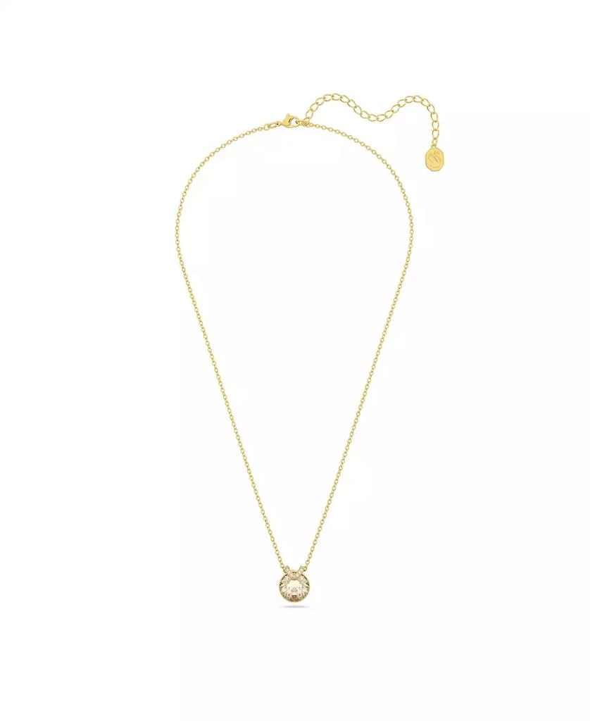 商品Swarovski|Crystal Round Cut Bella V Pendant Necklace,价格¥902,第4张图片详细描述
