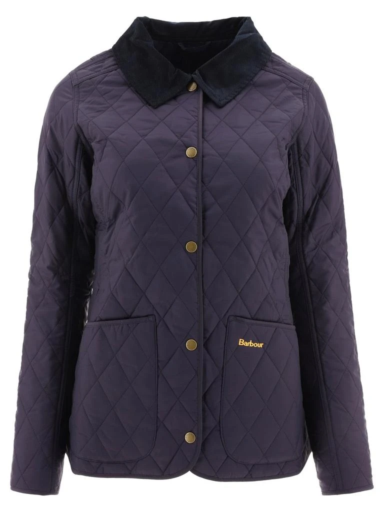 商品Barbour|Barbour Annandale Quilted Press-Stud Fastened Jacket,价格¥1202,第1张图片