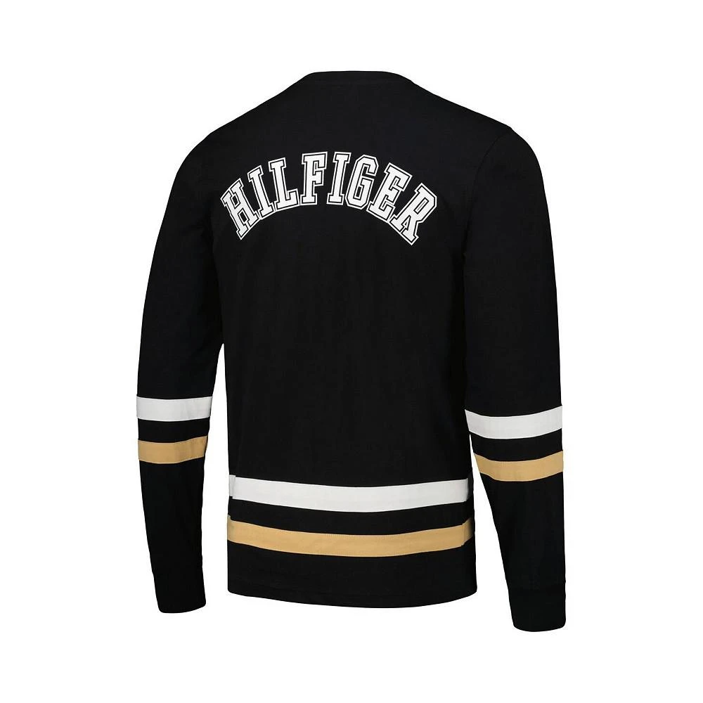 商品Tommy Hilfiger|Men's Black, Gold New Orleans Saints Nolan Long Sleeve T-shirt,价格¥490,第2张图片详细描述