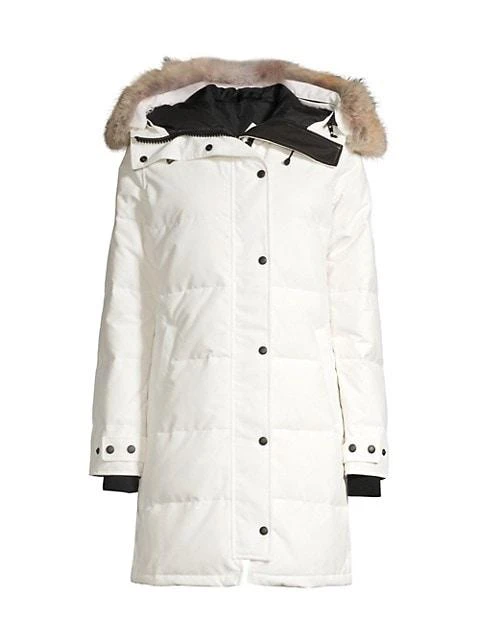 商品Canada Goose|Shelburne Coyote Fur-Trim Down Parka,价格¥11254,第1张图片