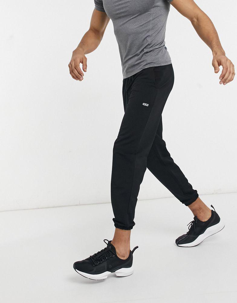 ASOS 4505 icon training joggers with tapered fit in black商品第1张图片规格展示