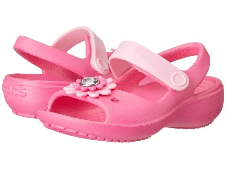 商品Crocs|Crocs Kids Keeley Wedge (Toddler/Little Kid),价格¥211,第1张图片