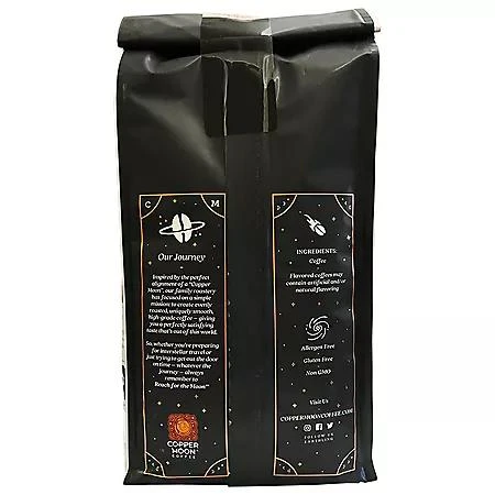 商品Copper Moon Coffee|Copper Moon Dark Roast Whole Bean Coffee, Sumatra Blend, 32 oz.,价格¥144,第2张图片详细描述