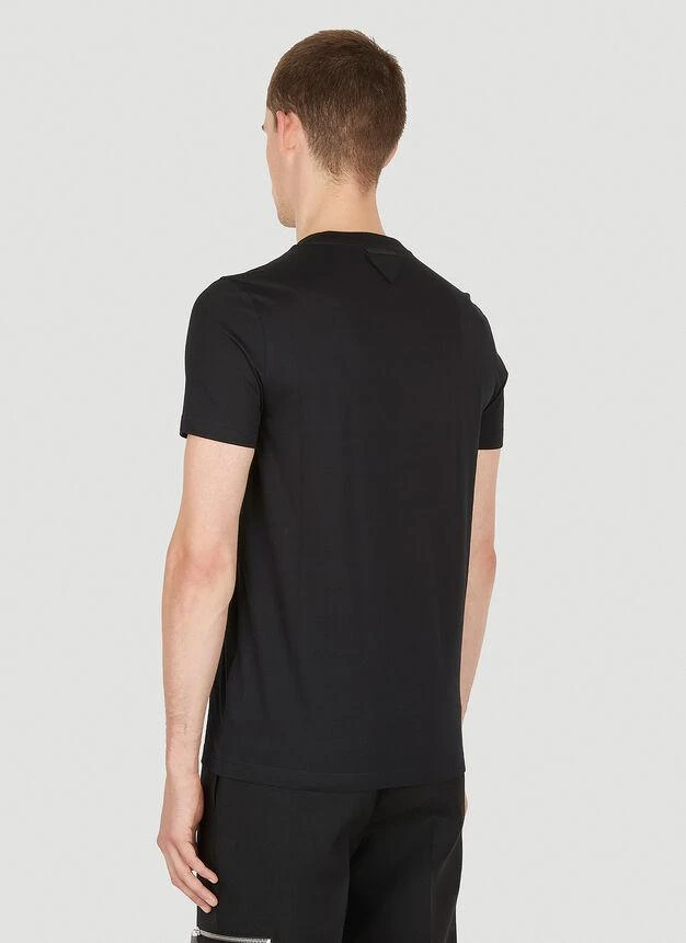 商品Prada|Pack of Three Classic T-Shirt in Black,价格¥5552,第4张图片详细描述