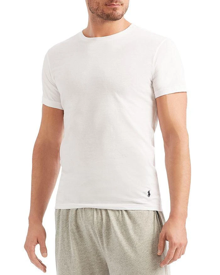 商品Ralph Lauren|Slim Fit Crewneck Undershirt, Pack of 5,价格¥469,第2张图片详细描述