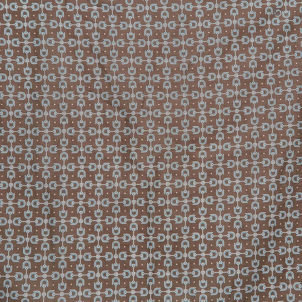商品[二手商品] Gucci|Gucci Brown Printed Cotton Handkerchief ,价格¥950,第2张图片详细描述