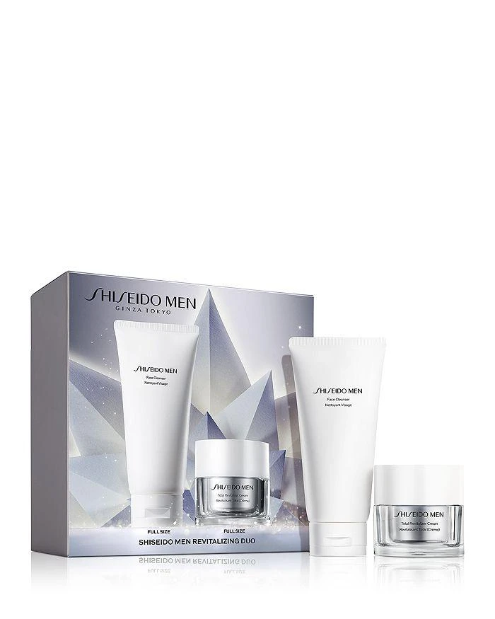 商品Shiseido|Men Revitalizing Duo ($99 value),价格¥596,第1张图片