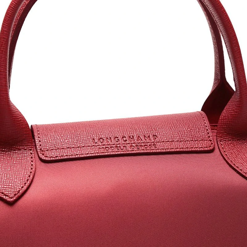 商品[国内直发] Longchamp|珑骧 LONGCHAMP 送女友 奢侈品 女士LE PLIAGE NEO系列小号红色织物短柄手提单肩斜挎包饺子包 1512 598 545,价格¥879,第9张图片详细描述