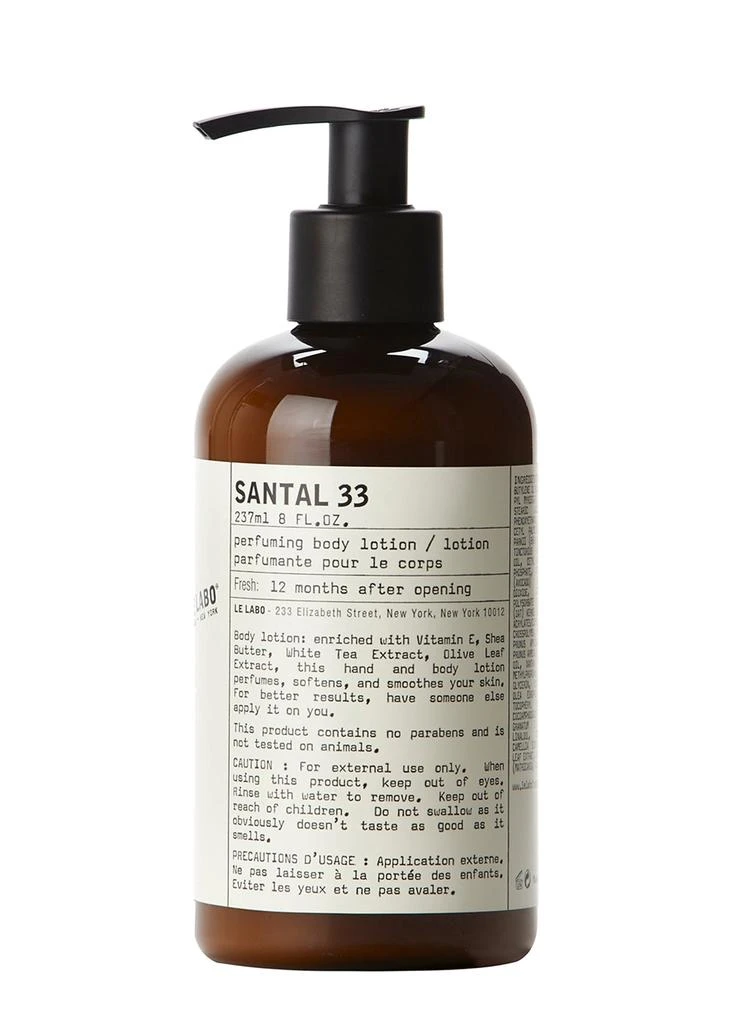 商品Le Labo|Santal 33 Hand And Body Lotion 237ml,价格¥604,第1张图片