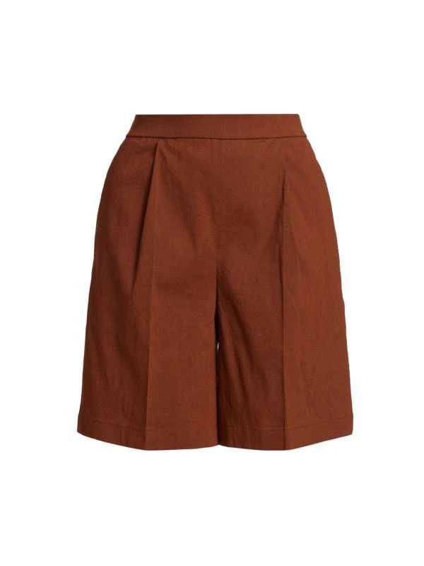 Pleated Wide Leg Shorts 商品