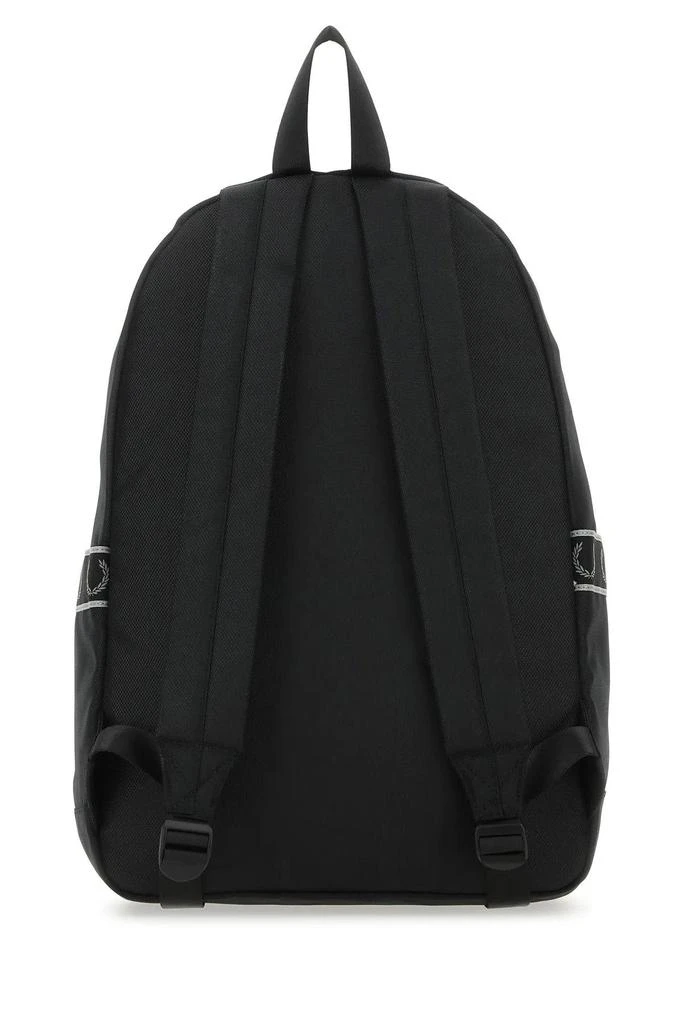 商品Fred Perry|Black Polyester Backpack,价格¥898,第3张图片详细描述