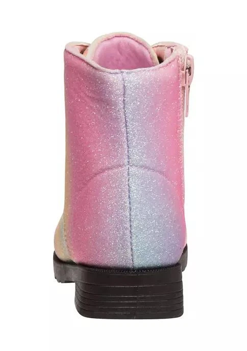 商品Kensie|Girl Youth Girls Combat Boots,价格¥284,第3张图片详细描述