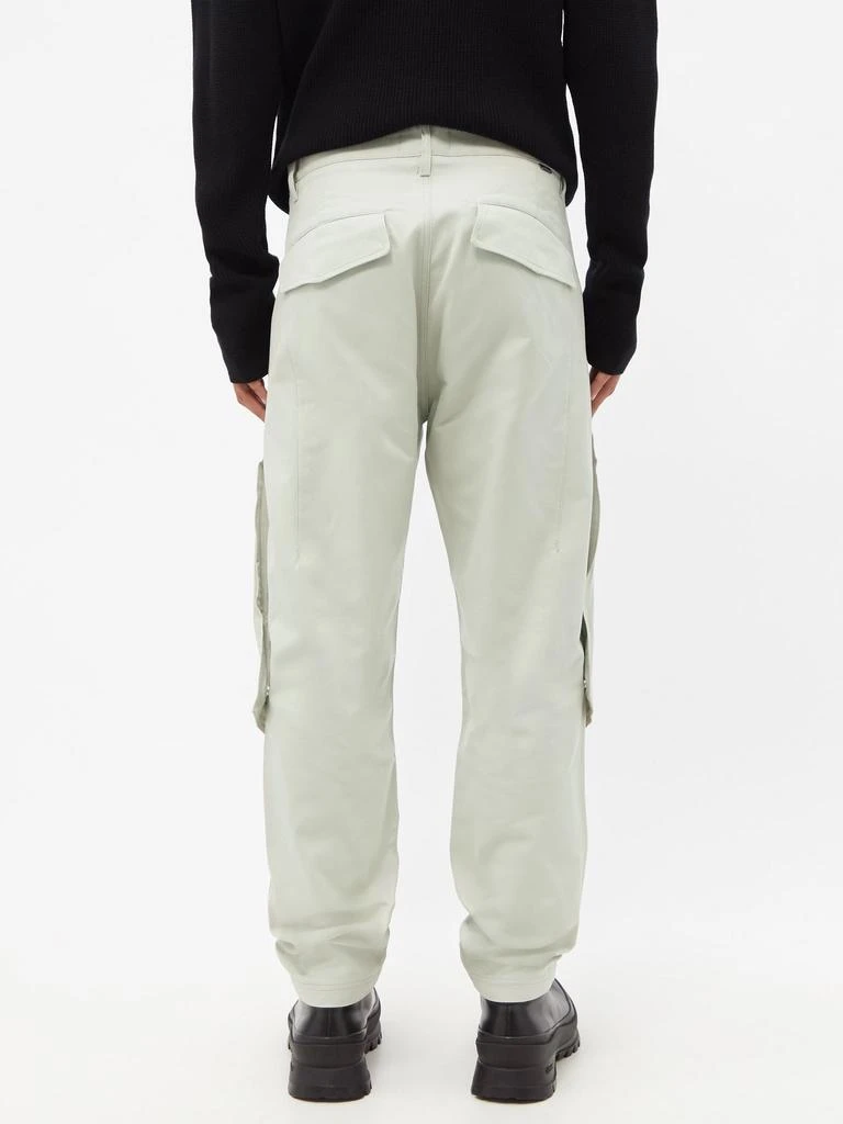 商品Stone Island|Mercerised cotton-jersey cargo trousers,价格¥2033,第5张图片详细描述
