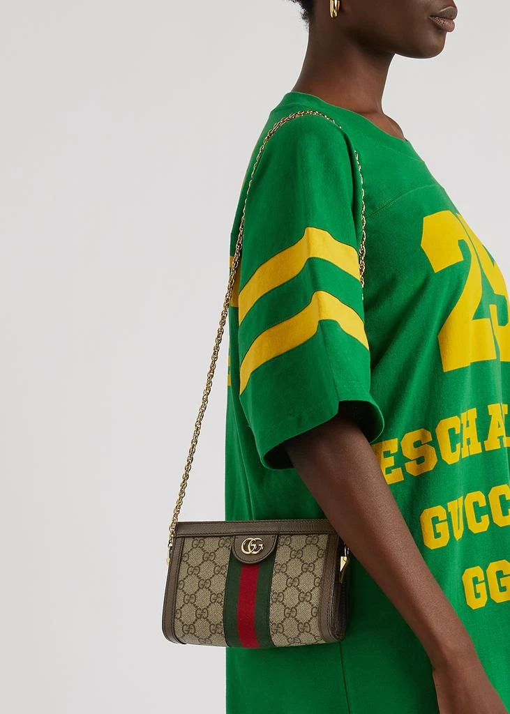 商品Gucci|Ophidia small monogrammed shoulder bag,价格¥10665,第5张图片详细描述