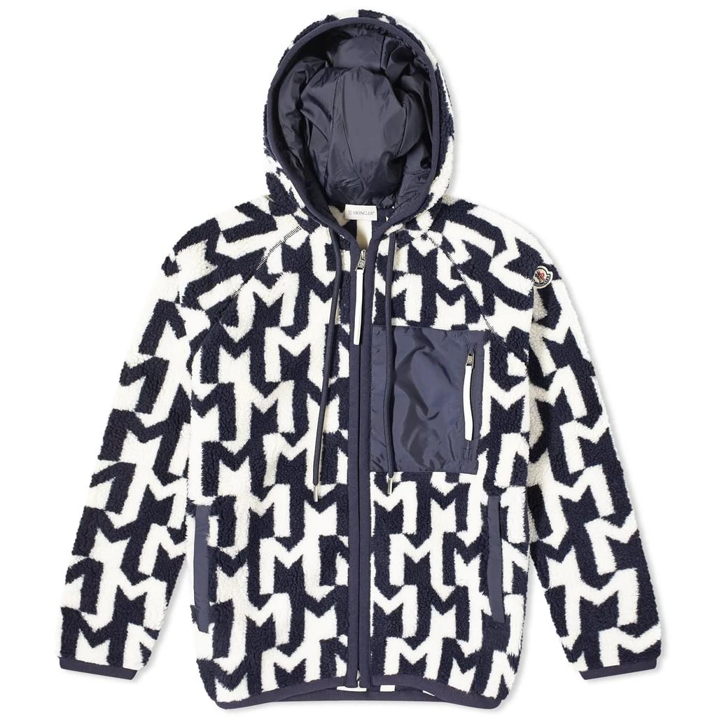 商品Moncler|Moncler Monogram Sherling Jacket,价格¥10769,第1张图片