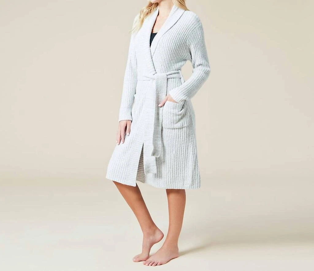 商品SOFTiES|Softies - Marshmallow Ribbed Wrap Robe,价格¥782,第2张图片详细描述