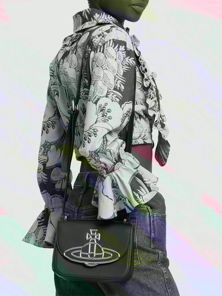 商品Vivienne Westwood|Linda Leather Crossbody Bag,价格¥7588,第1张图片