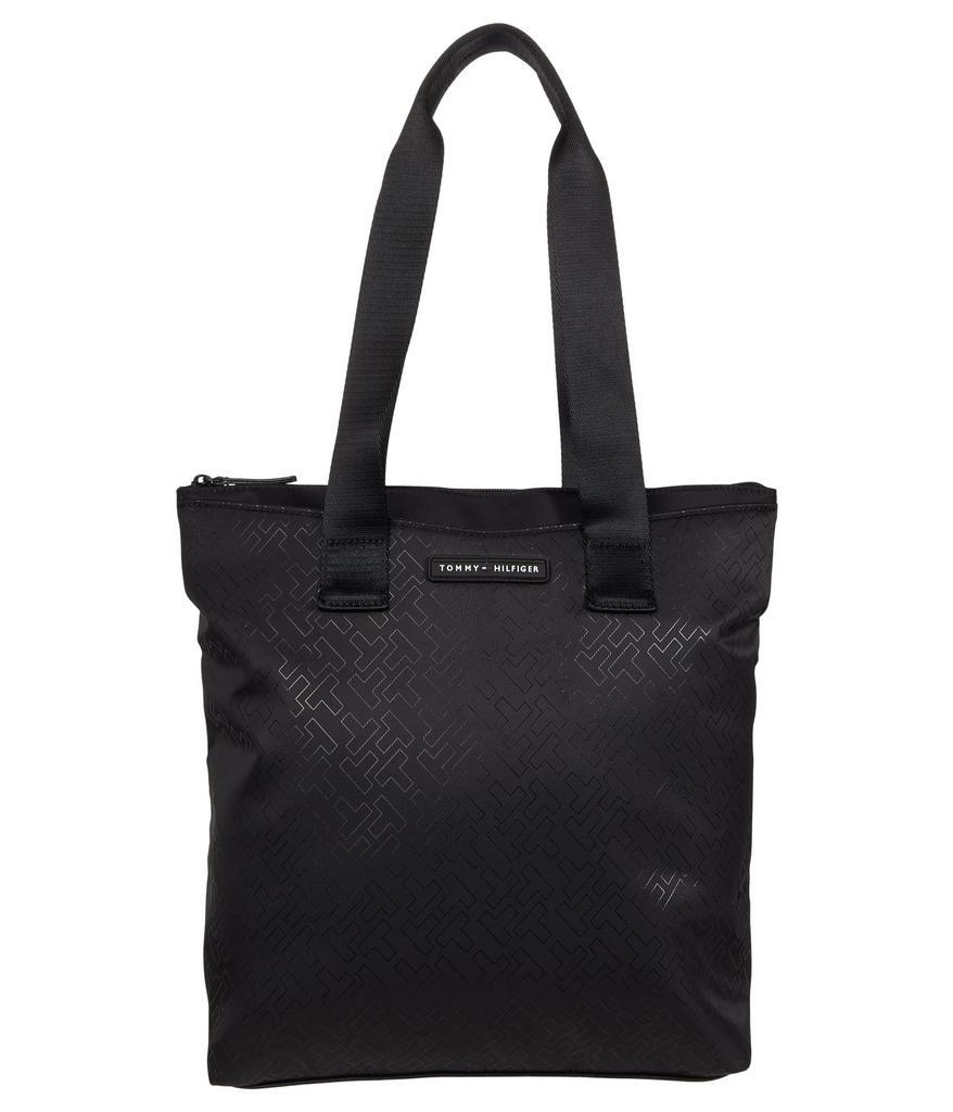 商品Tommy Hilfiger|Jodie II Tote - Bias Outline Matte Shine Nylon,价格¥293,第1张图片