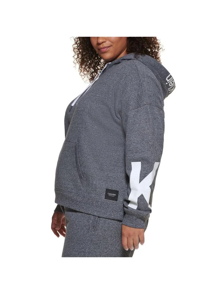 商品Calvin Klein|Plus Womens Sweatshirt Comfy Hoodie,价格¥172,第2张图片详细描述