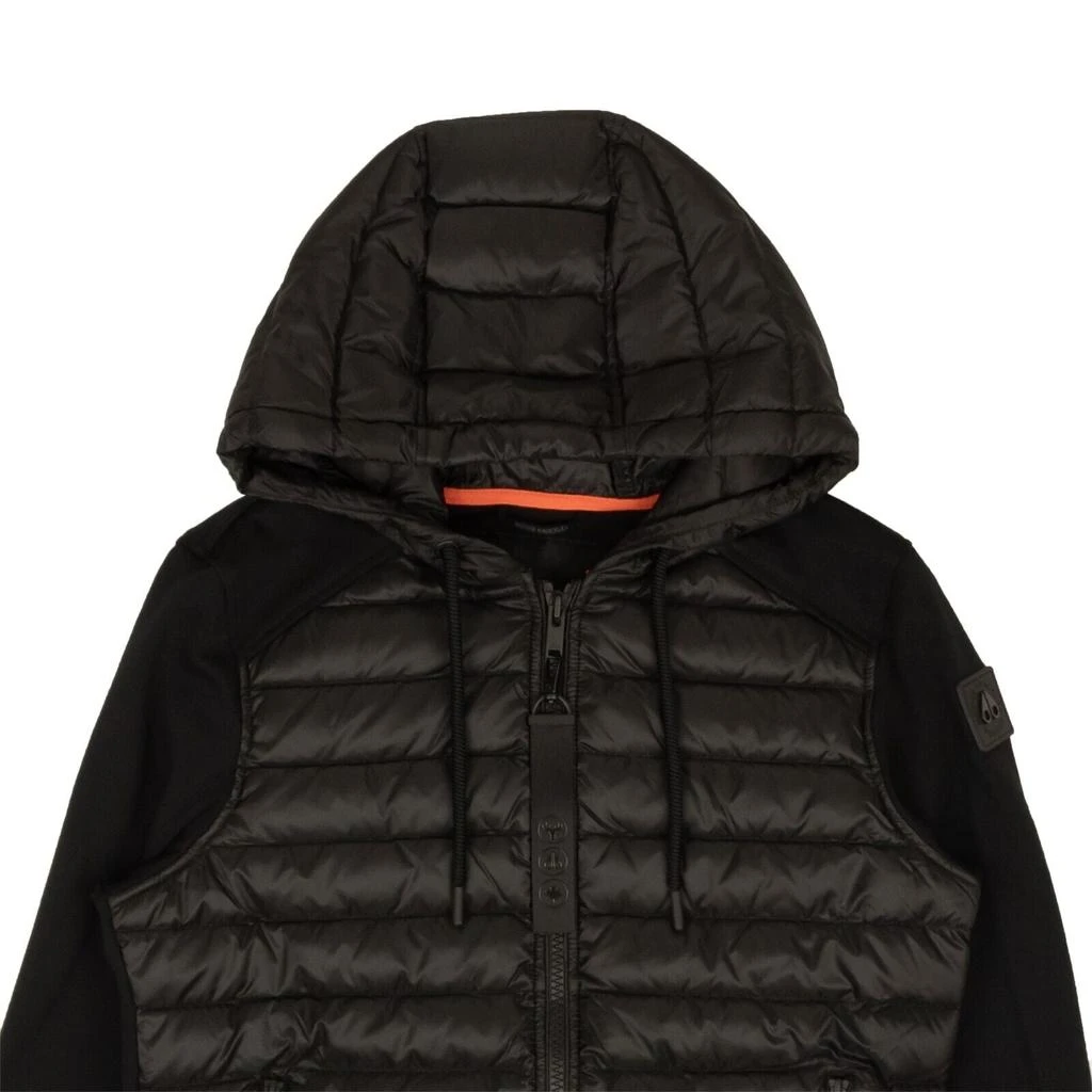 商品Moose Knuckles|Men's Black Soapstone Zip-Up Down Jacket,价格¥2163,第1张图片详细描述