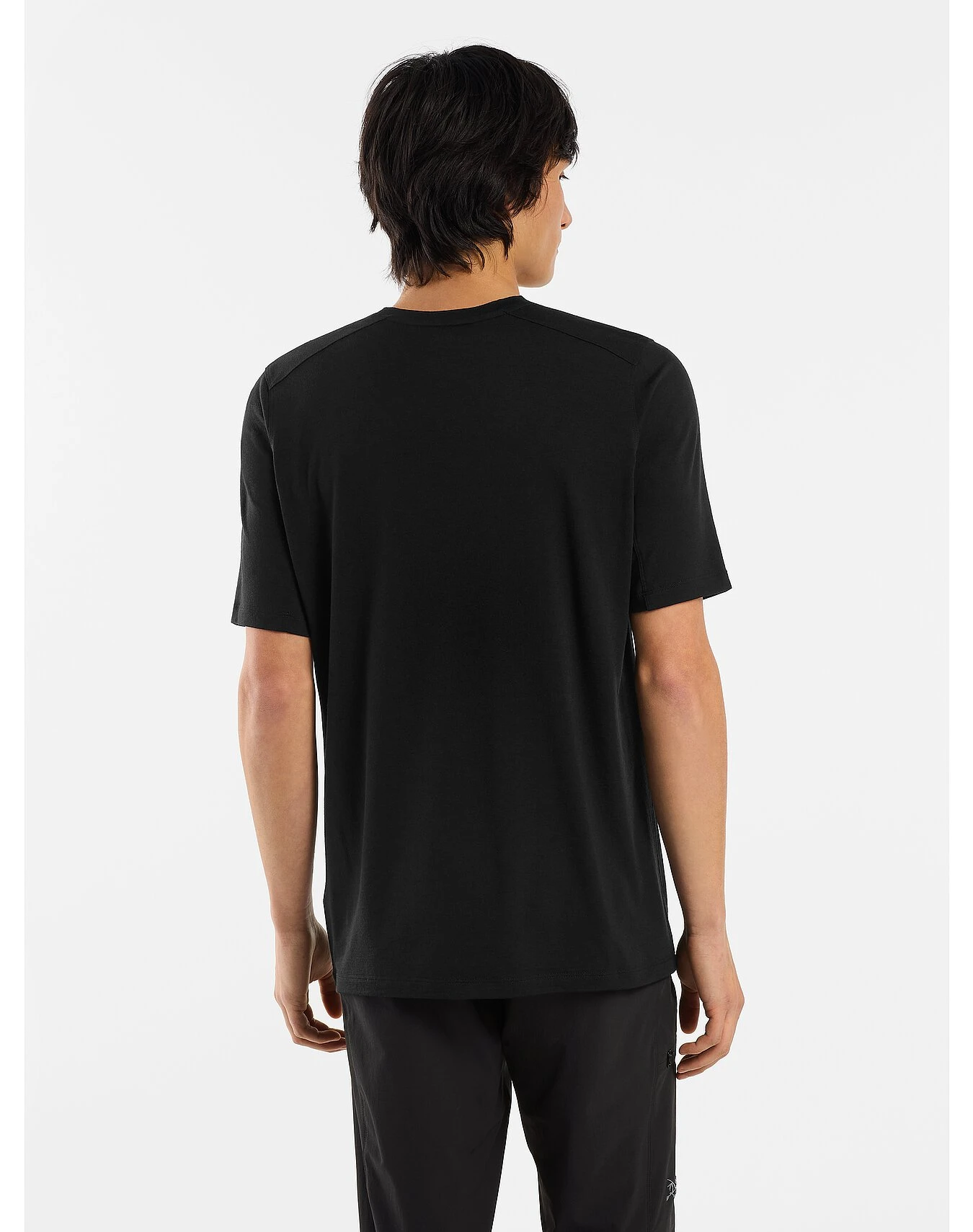 商品Arc'teryx|Arc'teryx 男士户外T恤 X000006816BLACK 黑色,价格¥1131,第5张图片详细描述